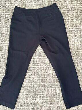 Alfani Classic Black Women's Stretch Women's Ankle Pants, Sz 14 Preowned, great